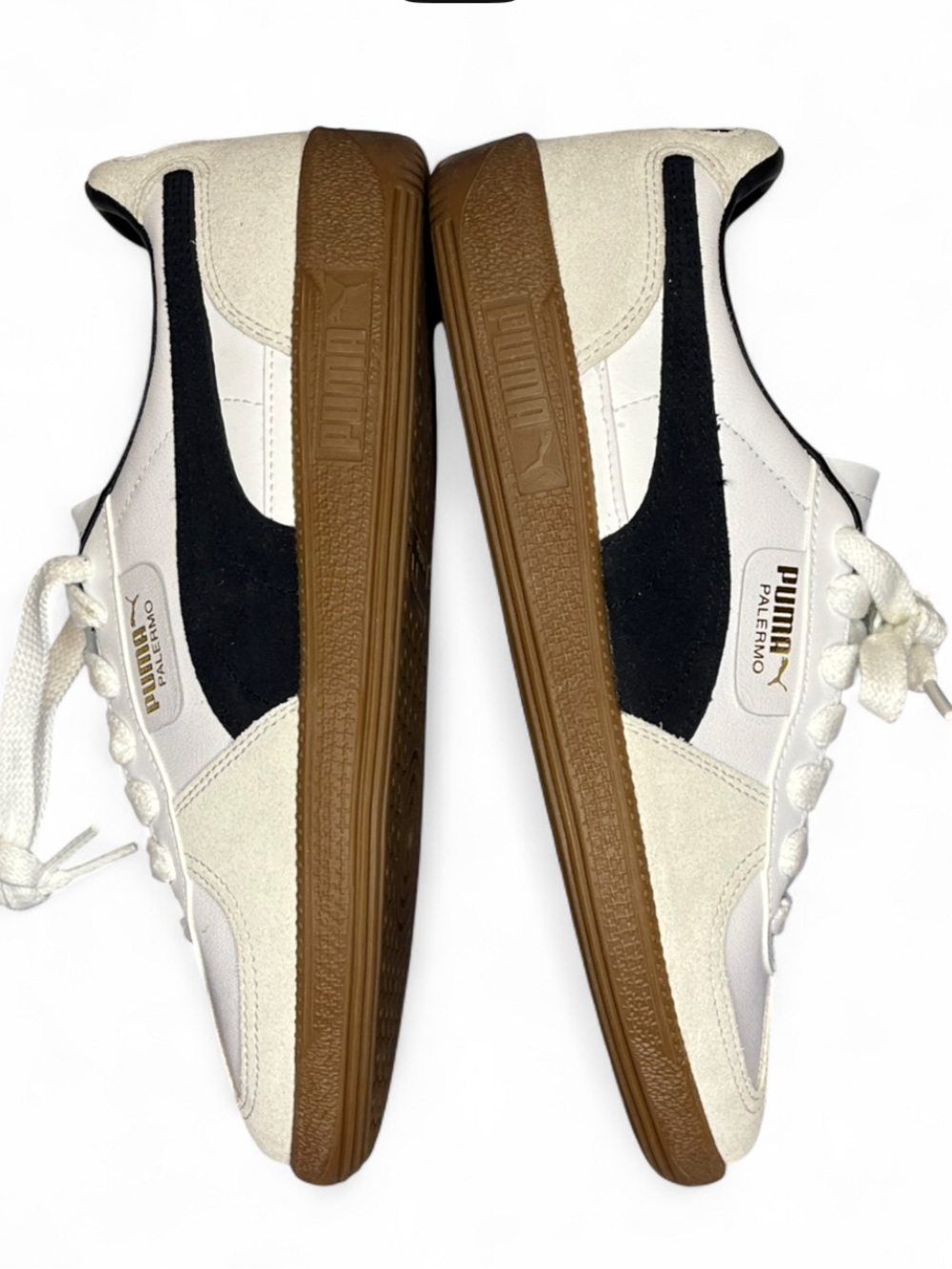NEW PUMA Palermo Leather Sneakers Classic Low Top Streetwear Shoes Unisex 8.5